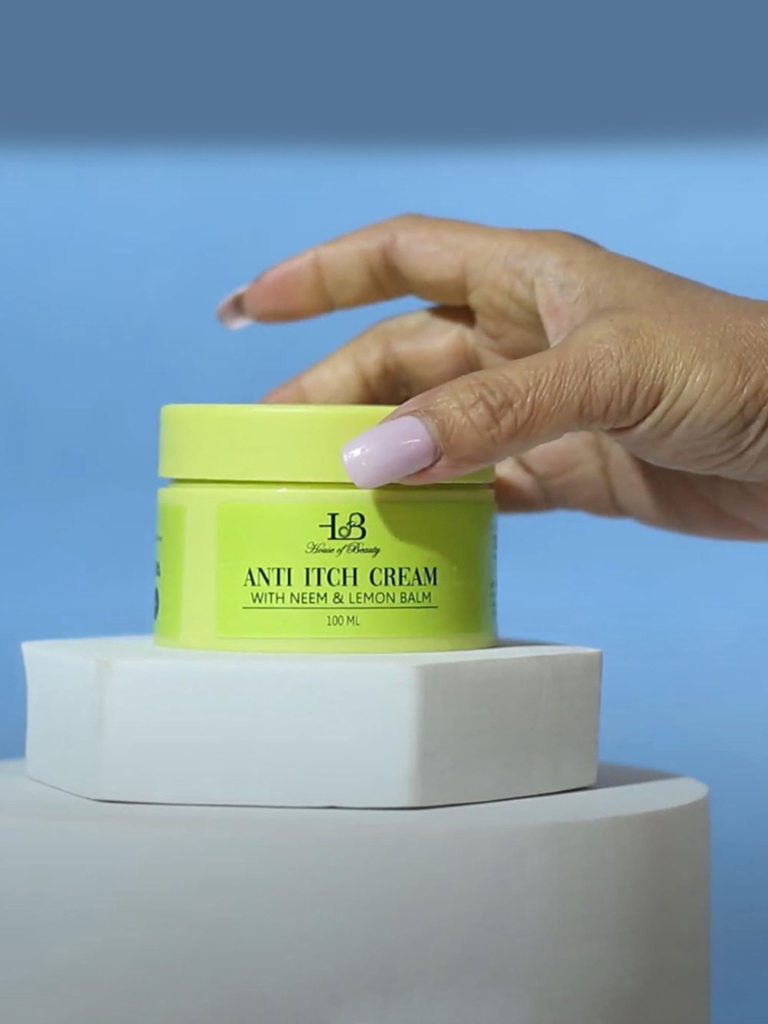 House of Beauty Anti Itch Cream with Neem & Lemon Balm - 100 ml