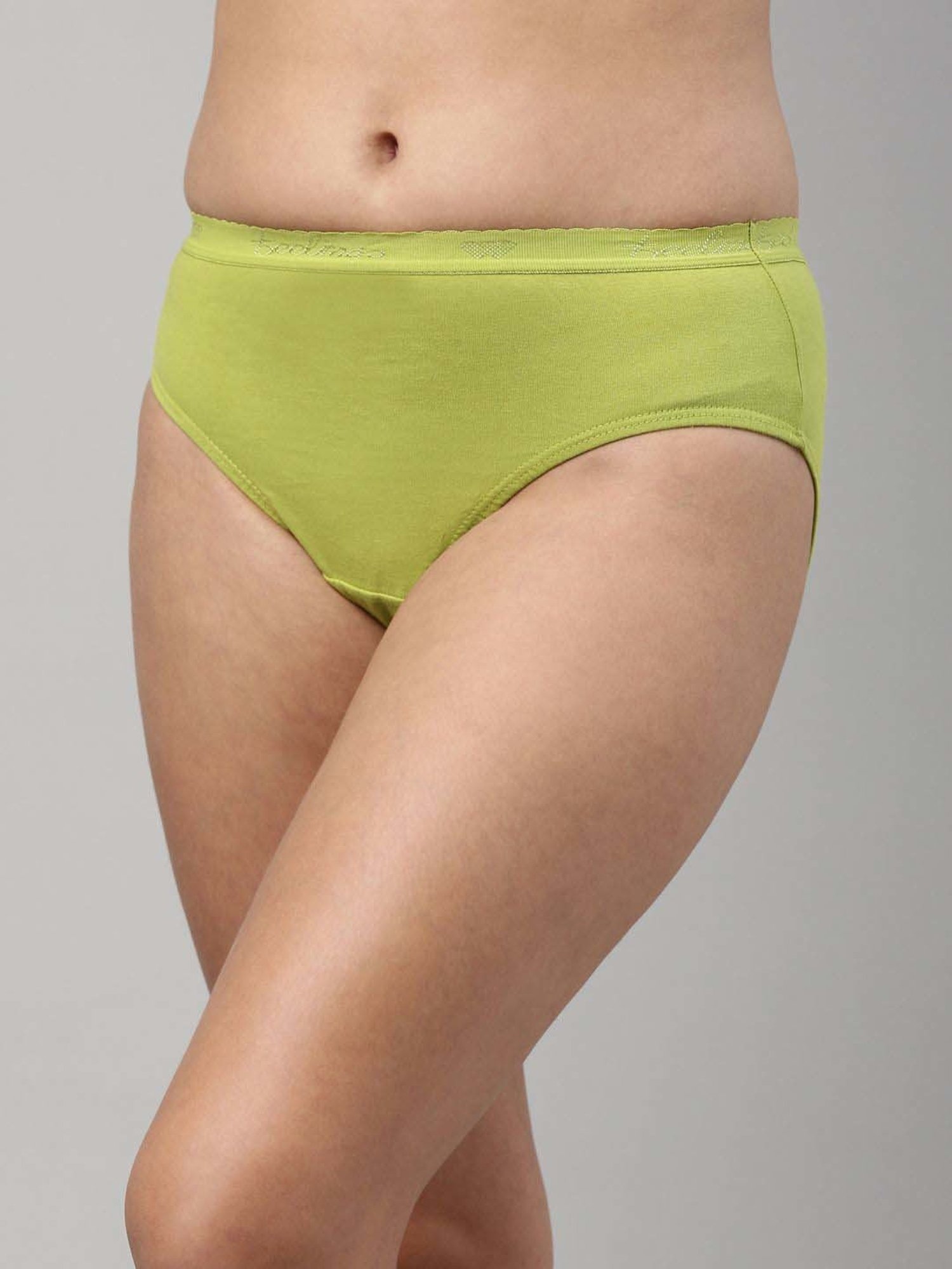 FEELINGS Blue & Pink Cotton Plain Hipster Panties - Pack of 3