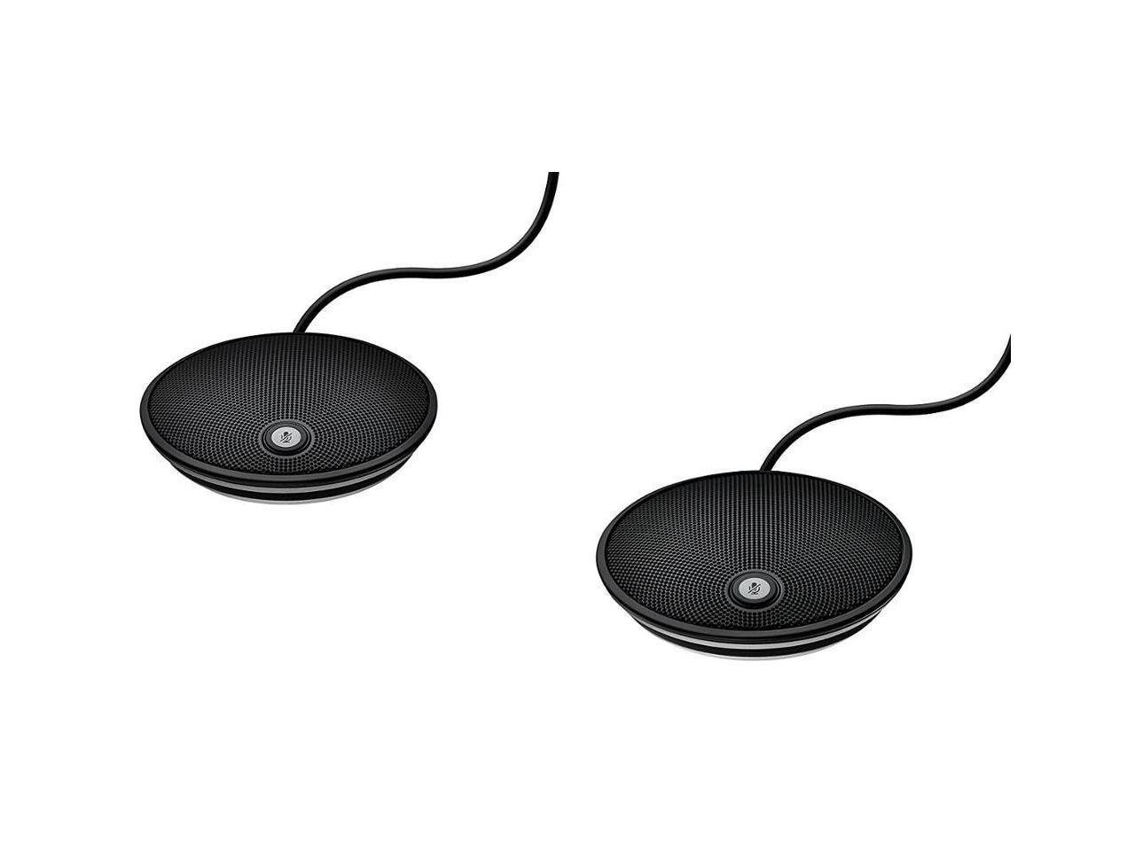 Original Logitech CC3500E Group Video Conferencing Bundle with Expansion Mics, HD 1080p Camera, Speakerphone