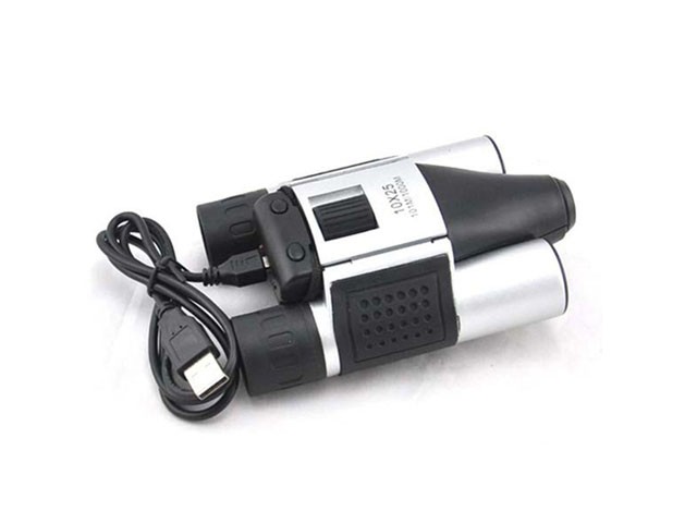1.3MP 10x25 Zoom Digital Spy Binocular Cameras Telescope Video Recorder and Photo Telescope Camera Mini Dv Spy Camera Charger Spy Camera