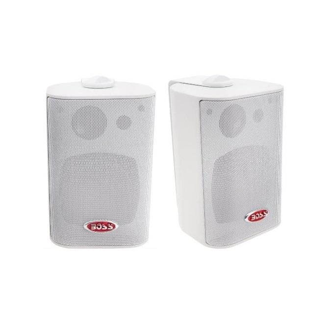 Boss MR4.3W 200 W RMS Speaker - 3-way - 1 Pack - White