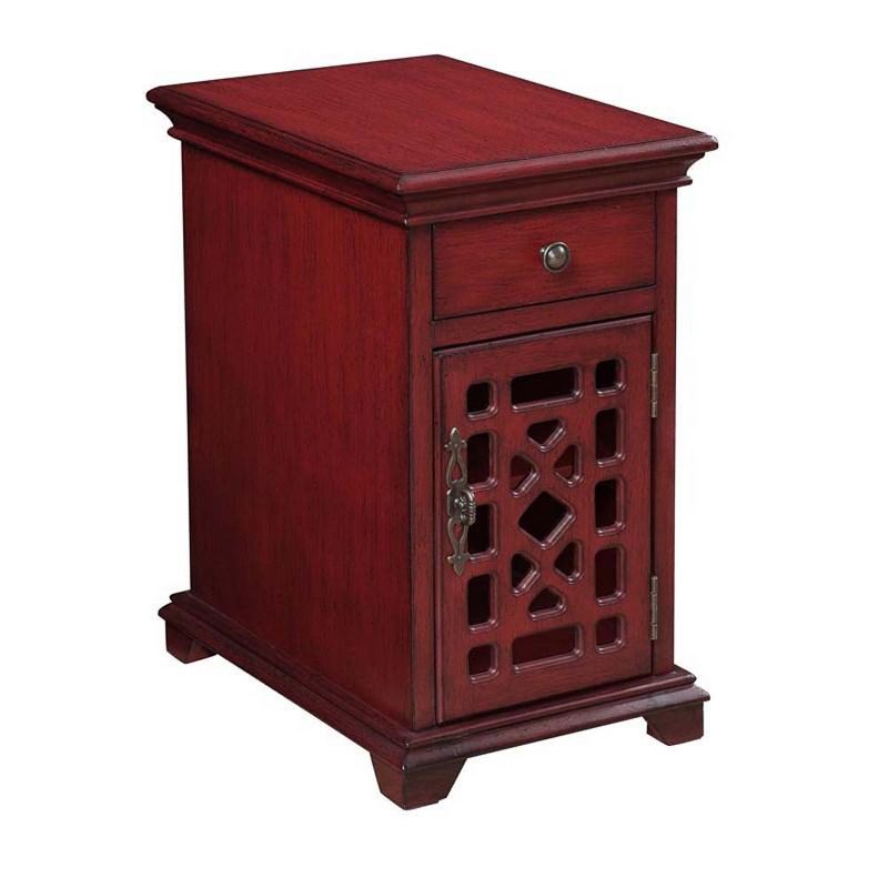 Coast to Coast One Drawer One Door Chairside Cabinet