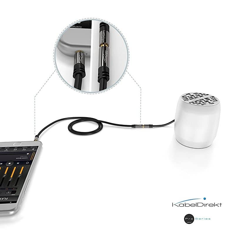 10 feet 35mm Male to 35mm Female Stereo Audio Extension Cable Pro Series