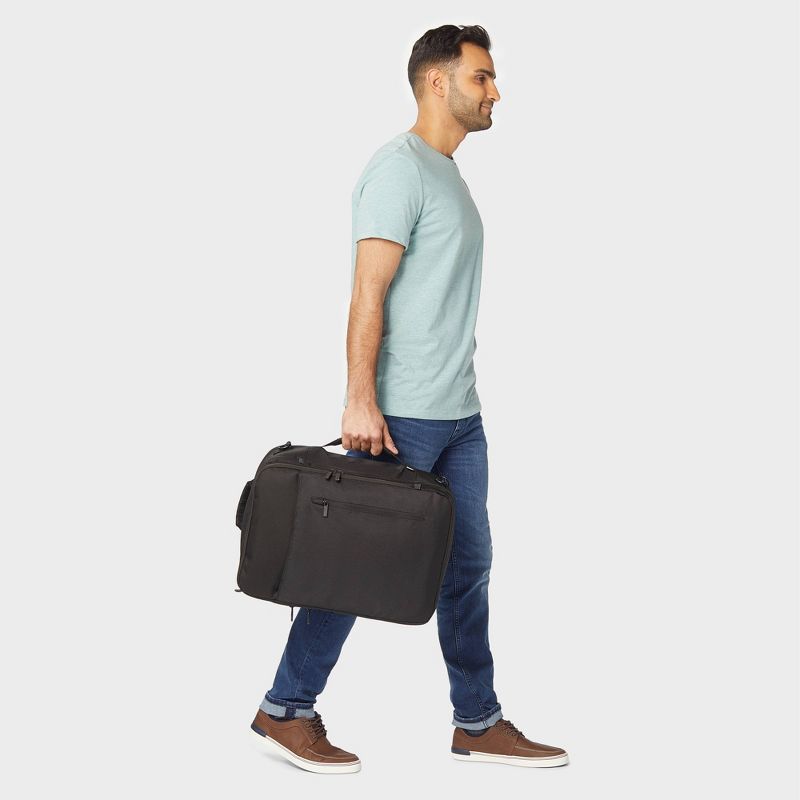 18" Small Hybrid Backpack Black - Made By Design™