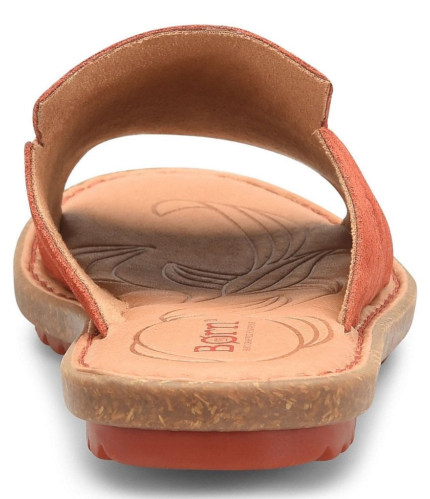Born Mesilla Suede Leather Slide-On Sandals