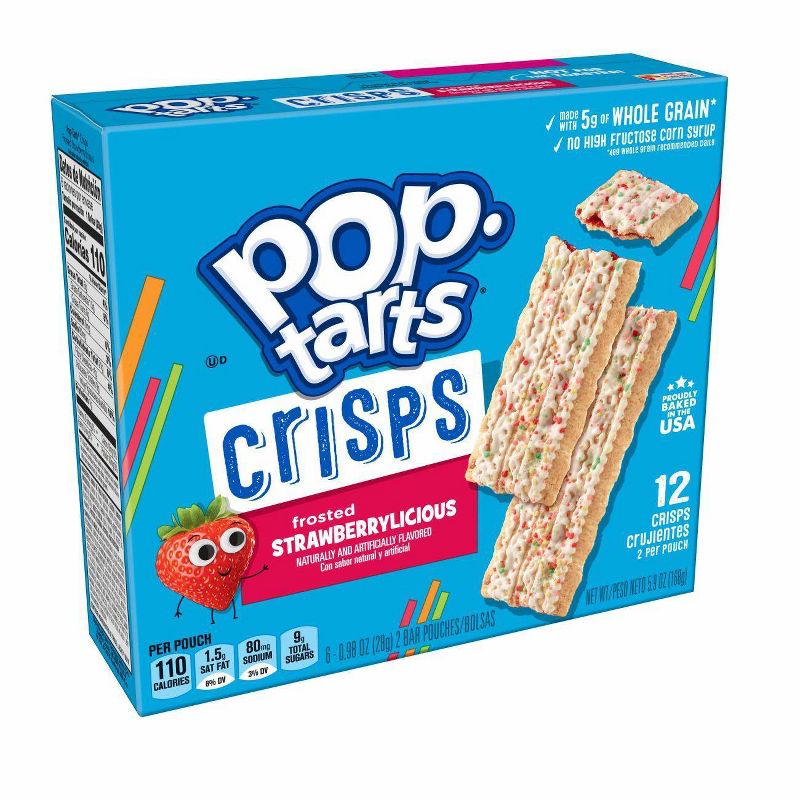 Pop-tarts Crisps Strawberry - 12ct