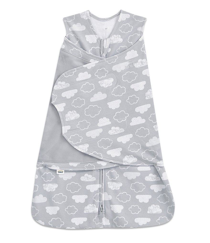 Halo Baby Newborn-6 Months Swaddle Wearable Blanket - Clouds