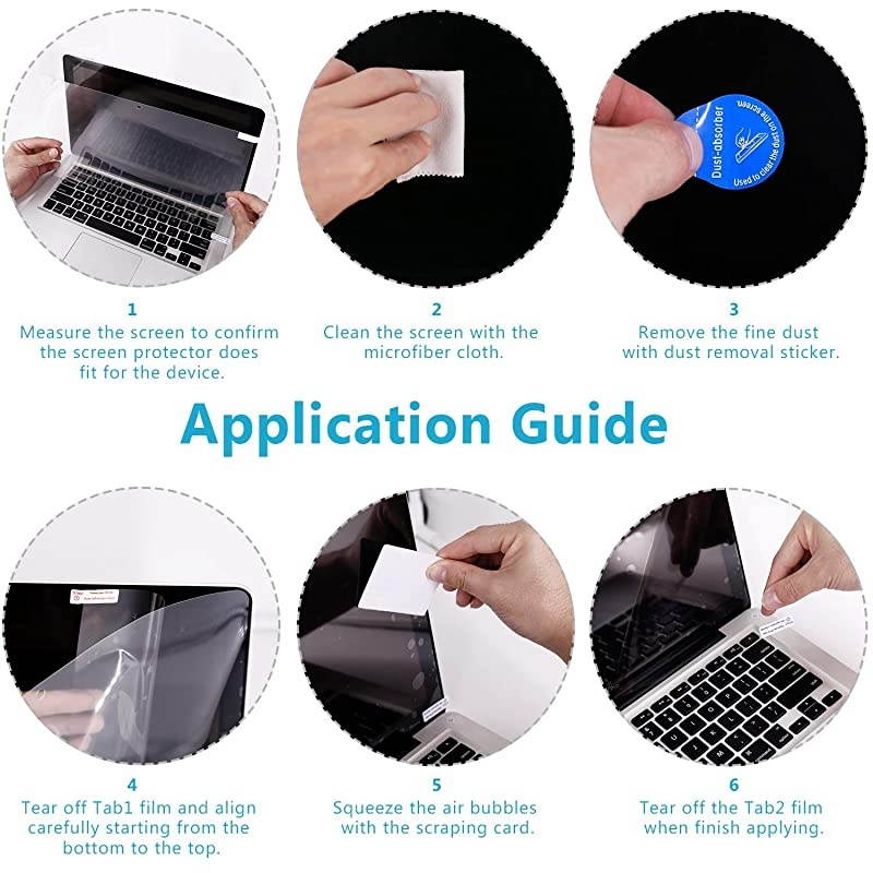 156 in Anti Blue Light Laptop Screen Protector Anti Glare Filter Film Eye Protection Blue Light Blocking Screen Protector for 156 Display 169