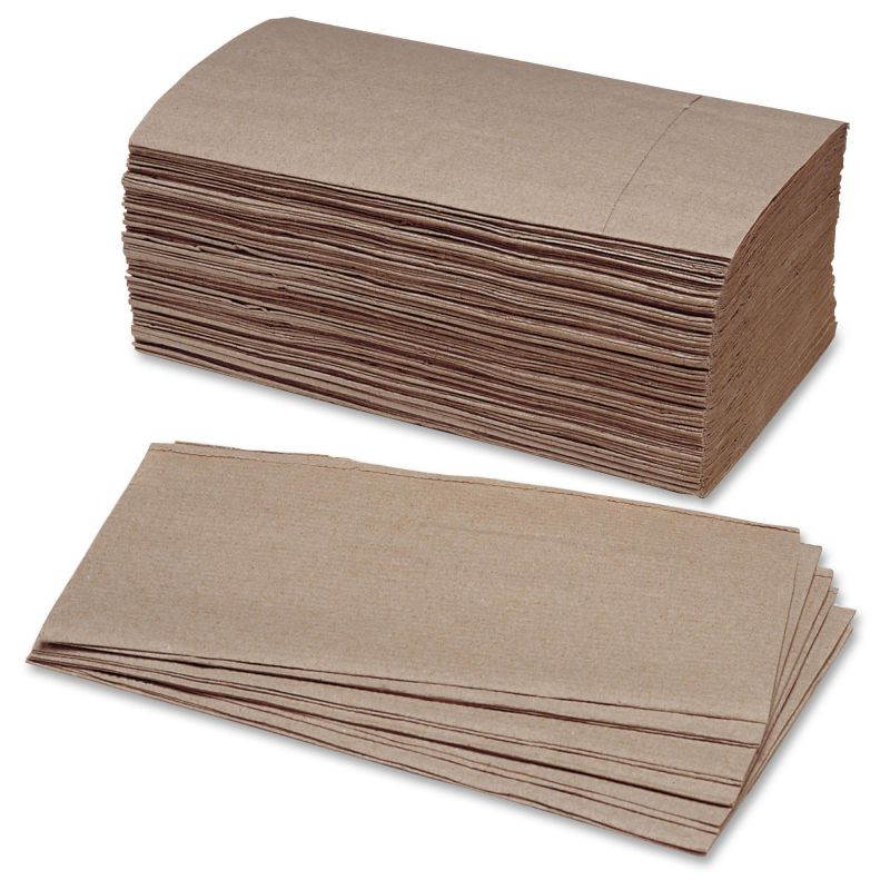 Folded Paper Towels Kraft 9 1/4 x 5 3/8 250/Bundle