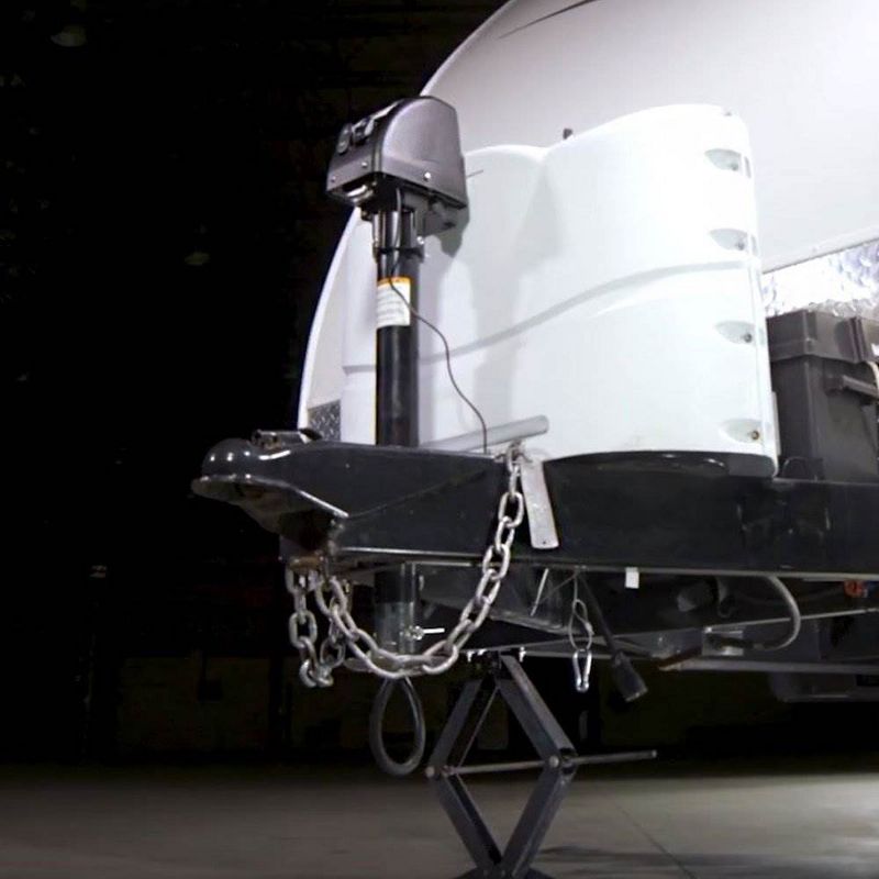 Fulton Bulldog Powered Drive Tongue 3500 Lb Lift Capacity A Frame Trailer Jack