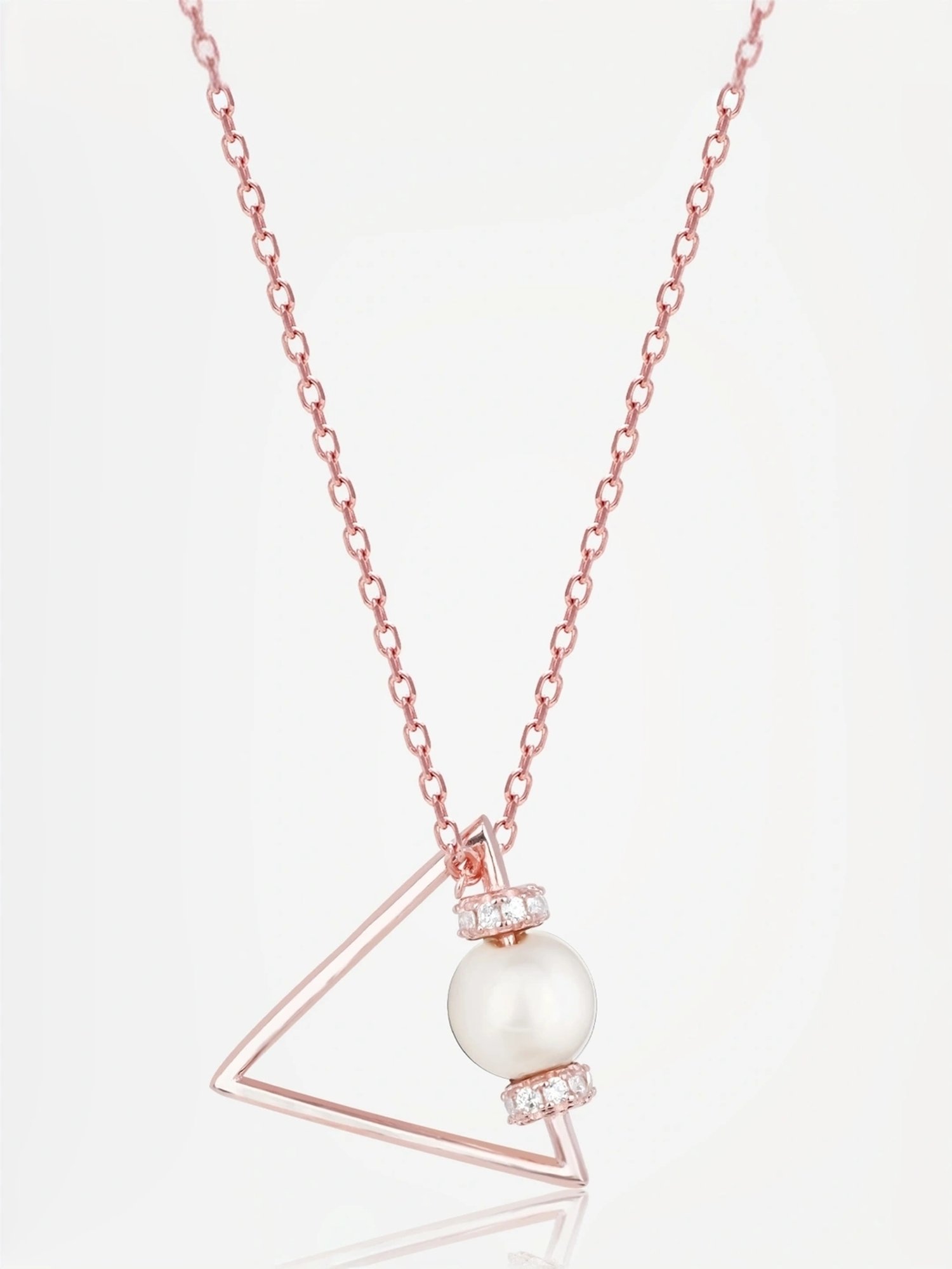 GIVA 92.5 Sterling Silver Double Infinity Love Necklace for Women