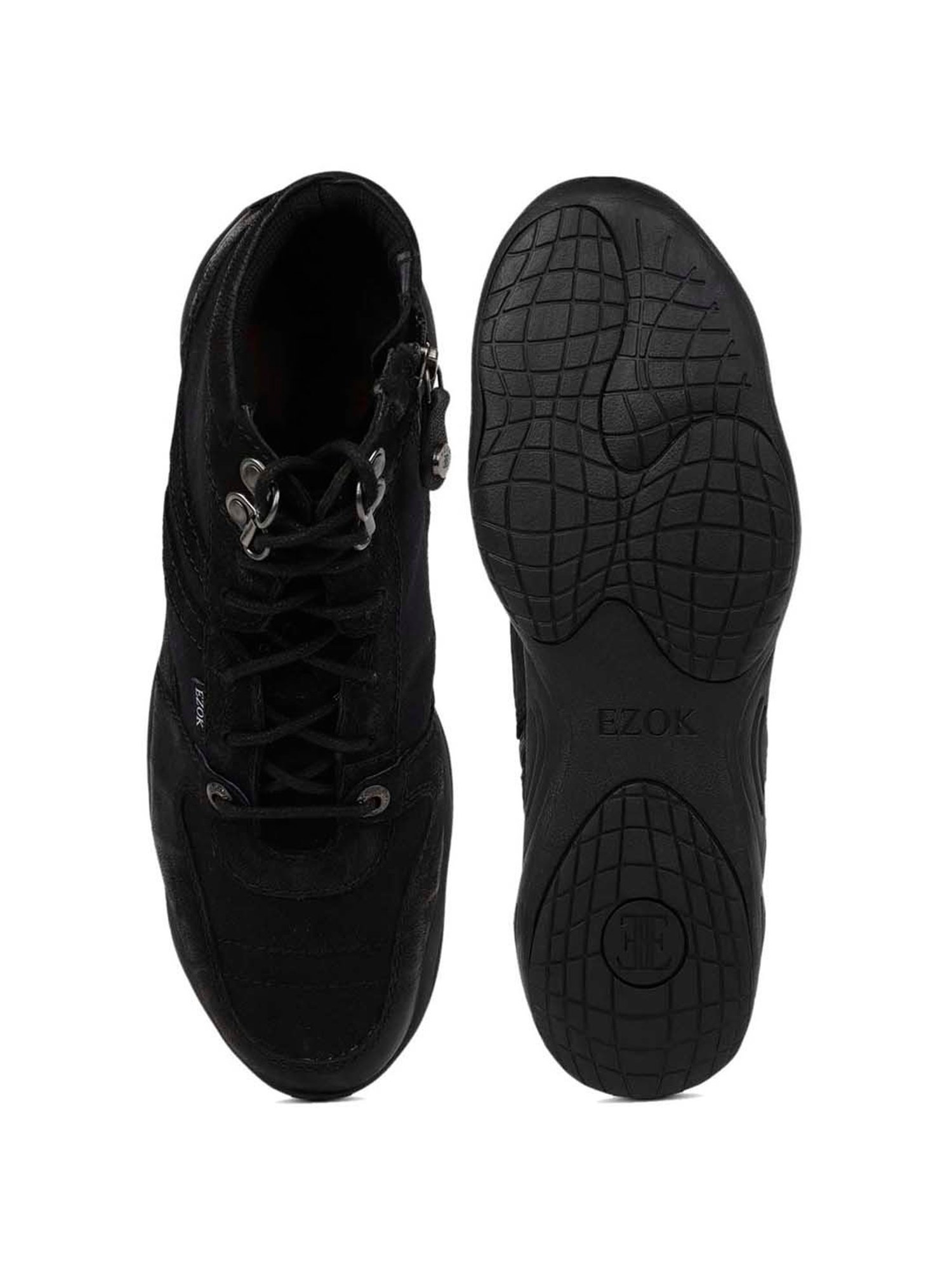 EZOK Men's Black Boot Boots