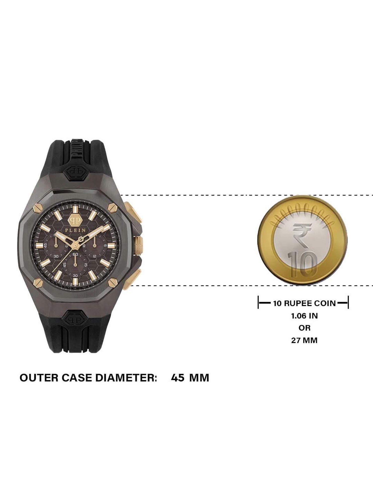 PHILIPP PLEIN PWTBA0323 Analog Watch for Men