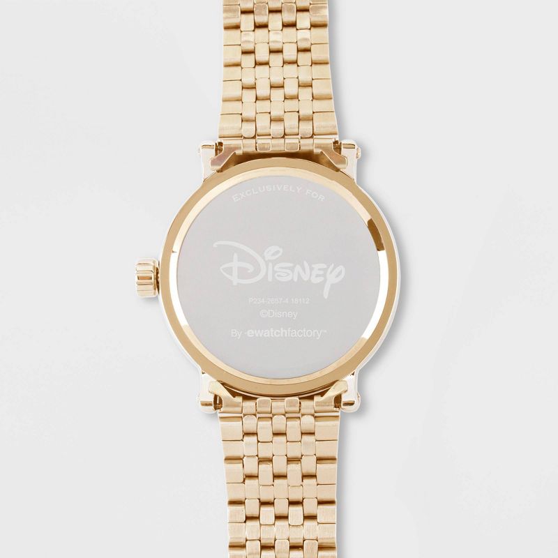 Men's Disney Mickey Mouse Vintage Bracelet Watch - Gold