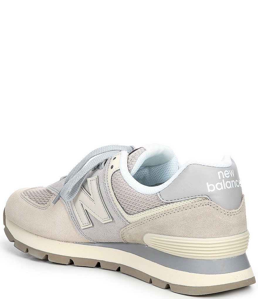 New Balance Men's 574 Suede And Mesh Lace-Up Lifestyle Shoes