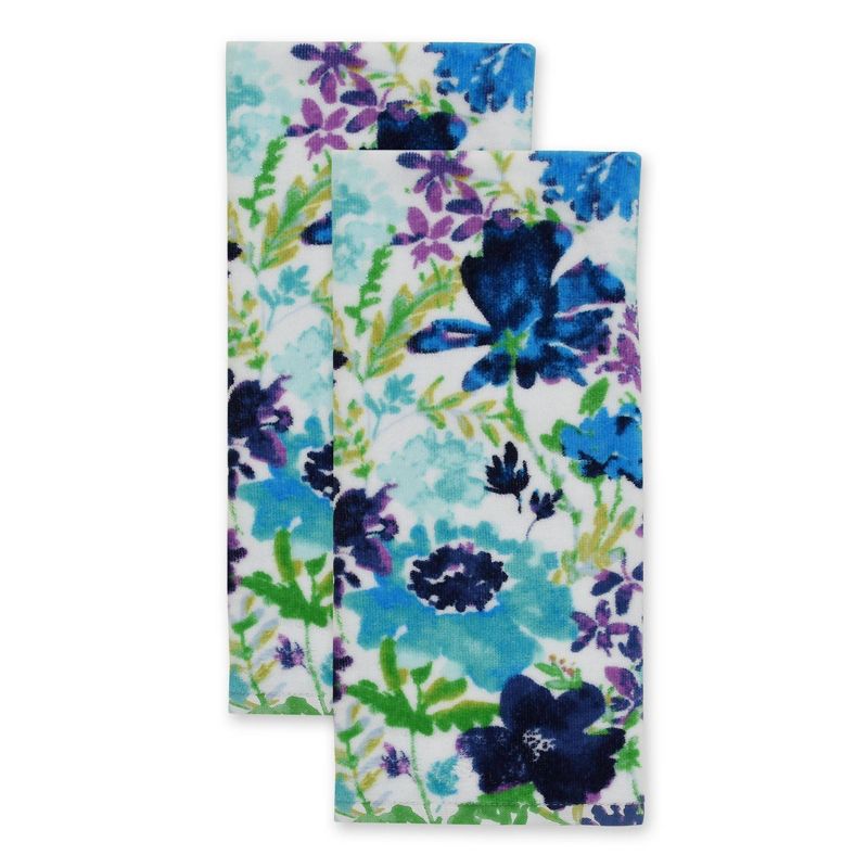 2pk Cotton Garden Kitchen Towels - Fiesta