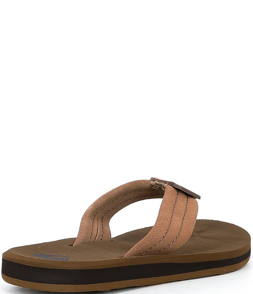 Quiksilver Boys' Carver Suede Flip Flops (Youth)