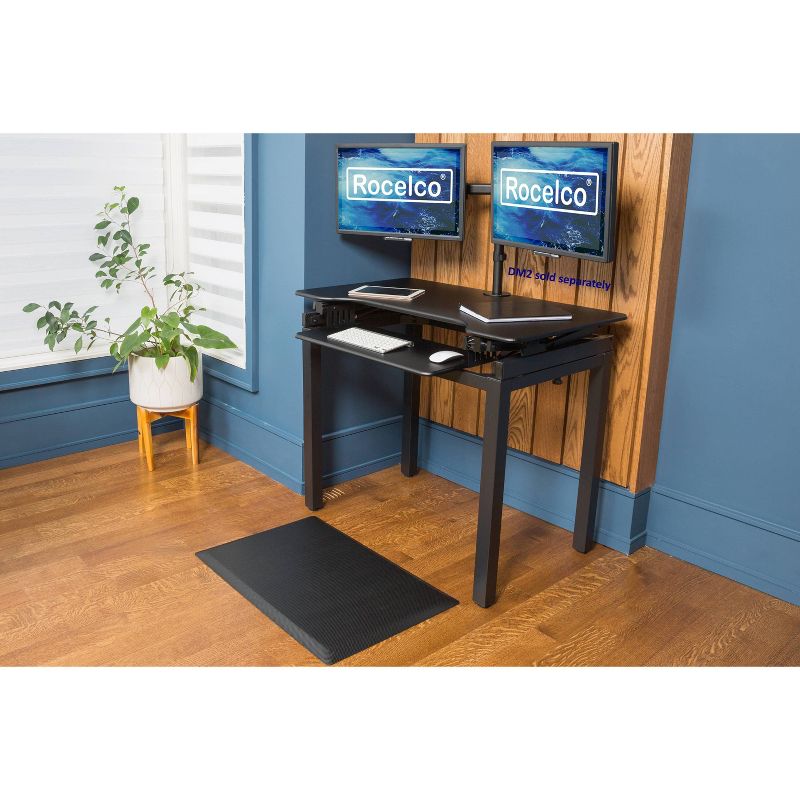 Deluxe Floor Stand Black - Rocelco