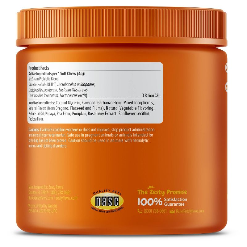 Zesty Paws Probiotic Bites - 90ct