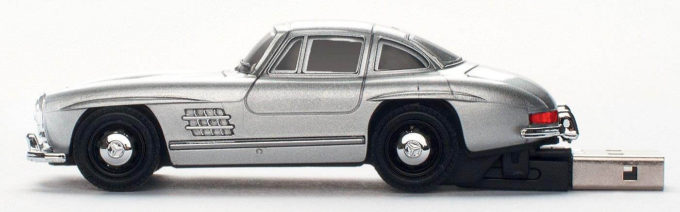 Mercedes Benz 300 SL USB Memory Stick, Silver (16 GB)