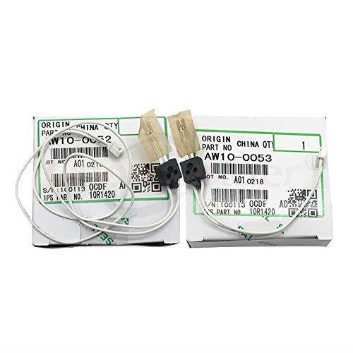 Printer Parts 1SET AW10-0052 AW10-0053 Fuser Thermistor Rear Middle Front for Yoton Aficio 340 350 450 1035 1045 2035 2045 3035 3045 3500 4500 - (Color: 1SET (0052) (0053))
