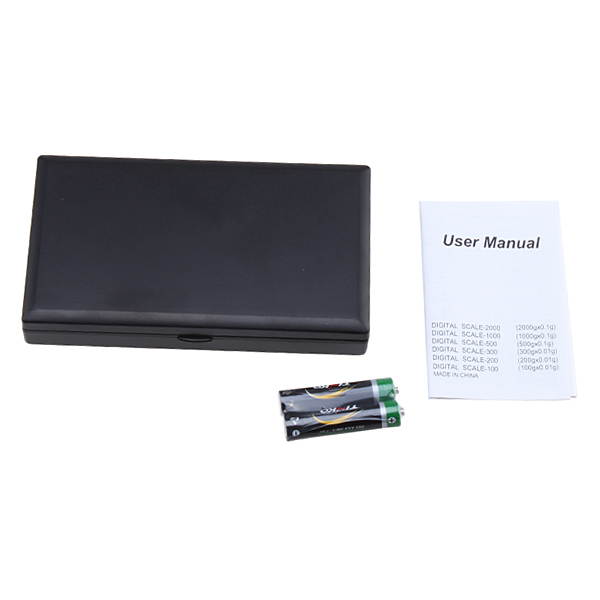 500g x 0.1 Gram Digital Portable Pocket Scale Jewelry / Cooking Scale