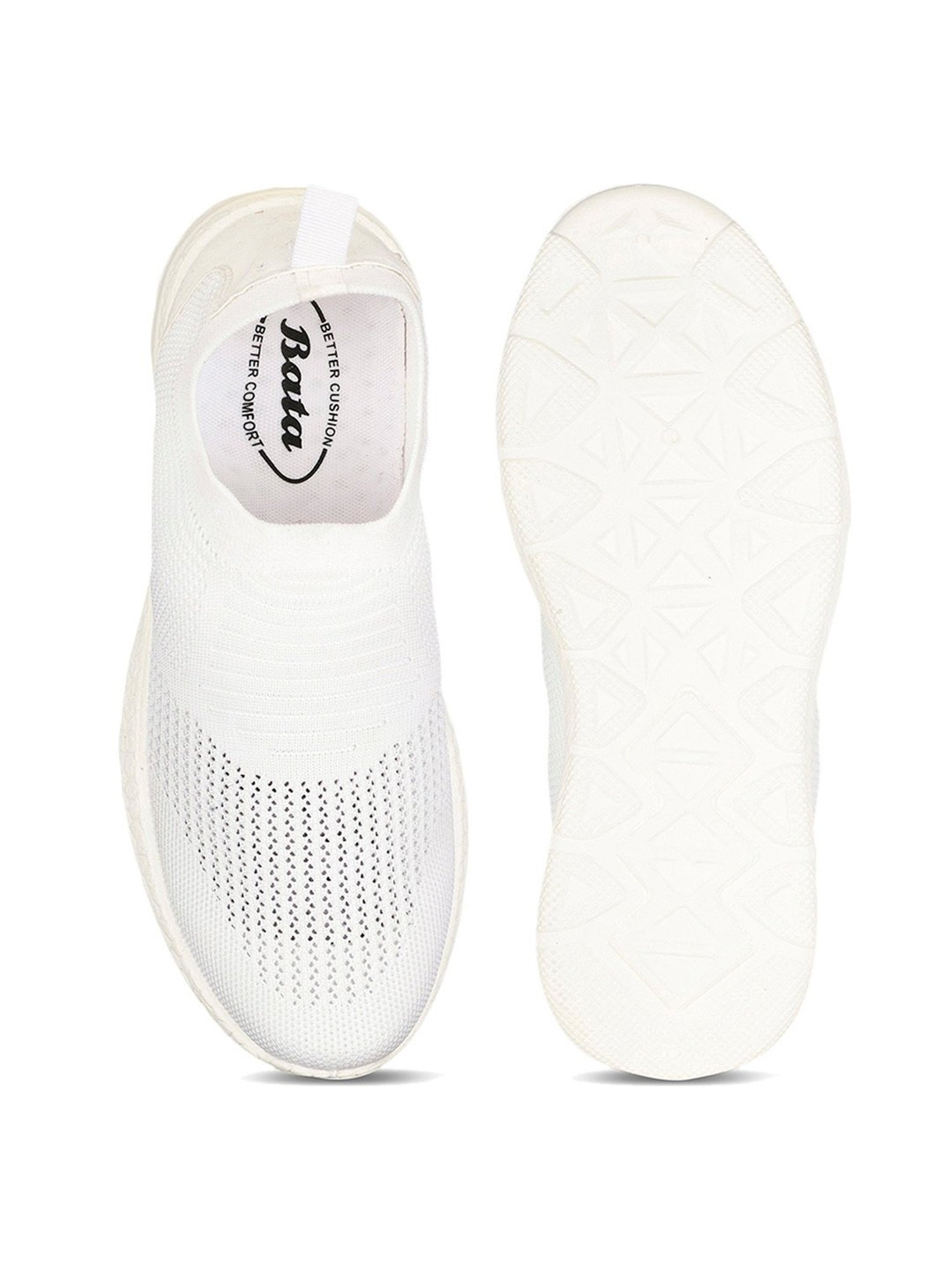 Bata Women's Beige Walking Shoes