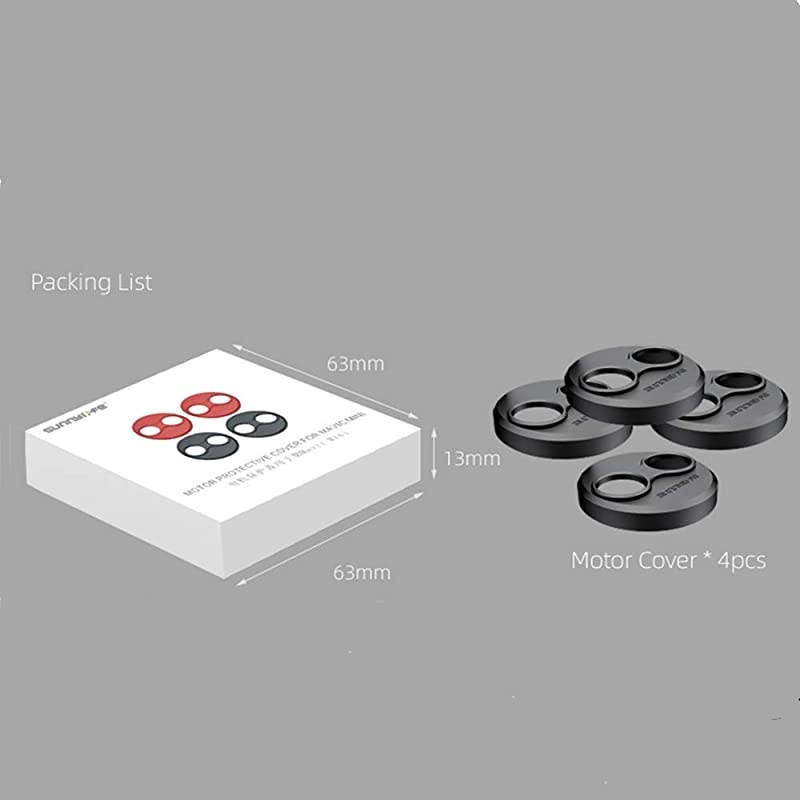 Pairs Motor Cover Protective Motor Moisture Proof Dustproof Cap for Mavic Mini Mavic Mini Red