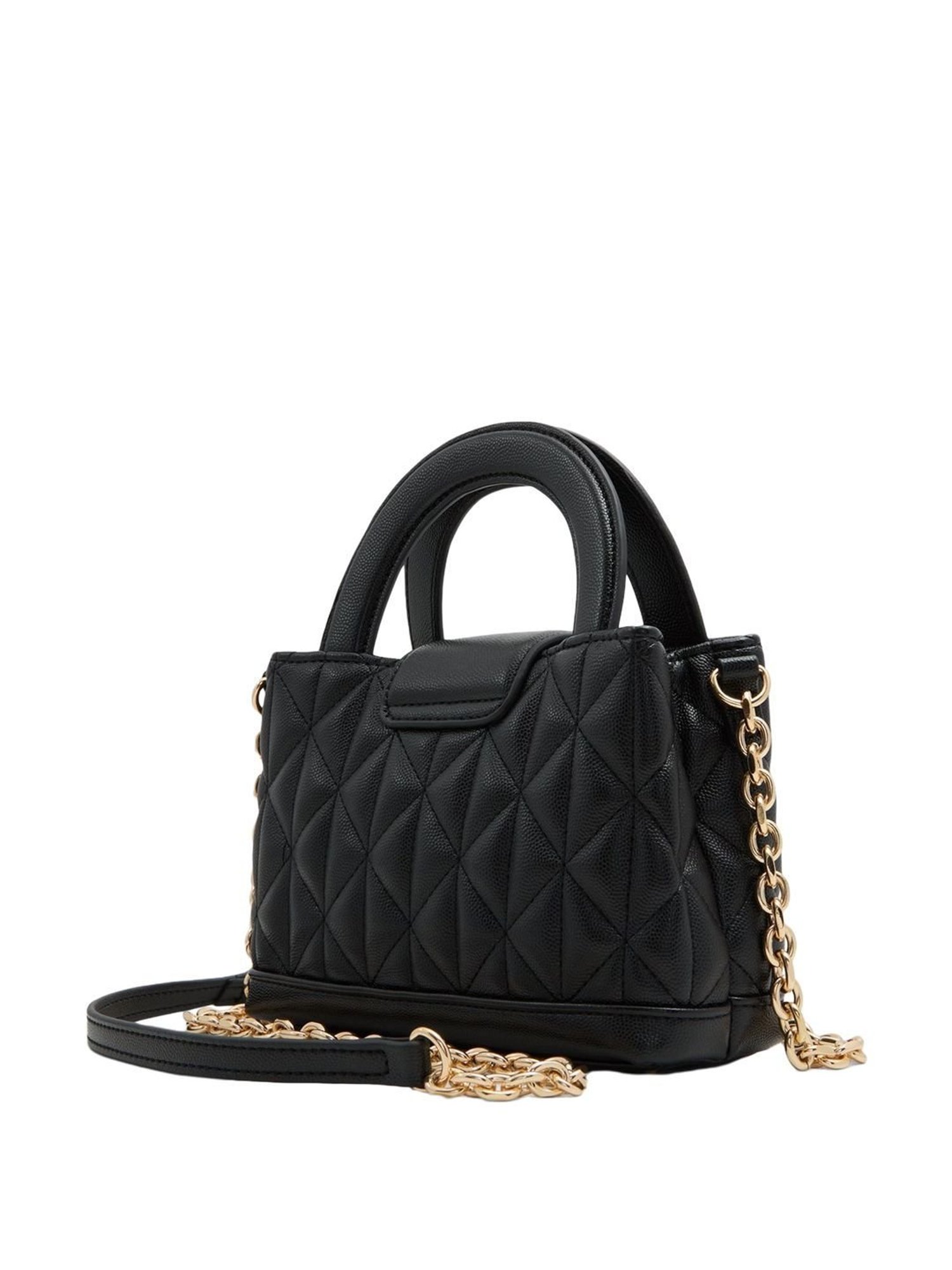 Call It Spring Black Textured Small Handbag