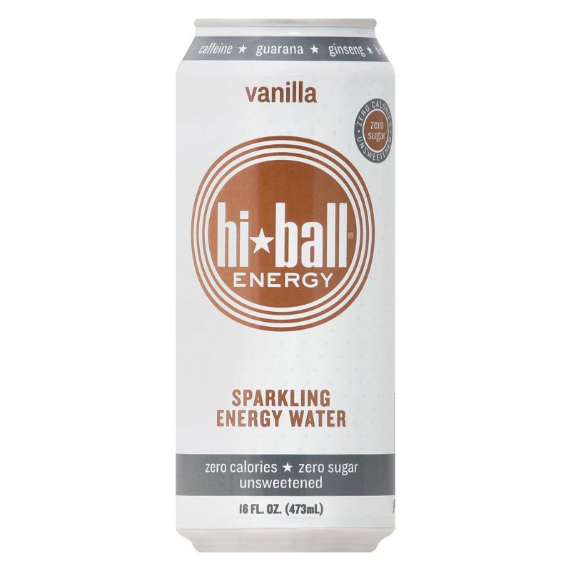 Hi-Ball Energy Vanilla Sparkling Water - 16oz