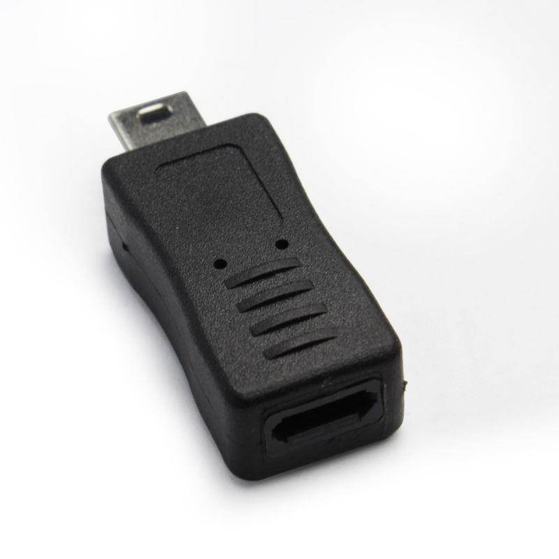 MICRO B FEMALE TO MINI USB MALE ADAPTER [Electronics], 2 Packs