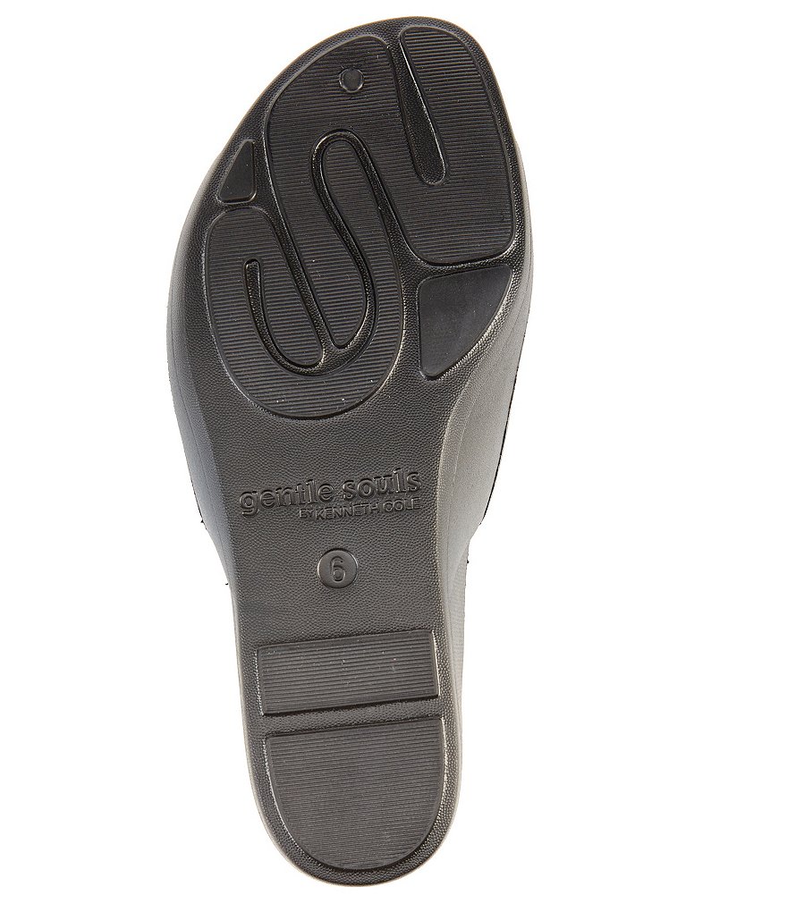 Gentle Souls Giselle EVA Wedge Slide Sandals