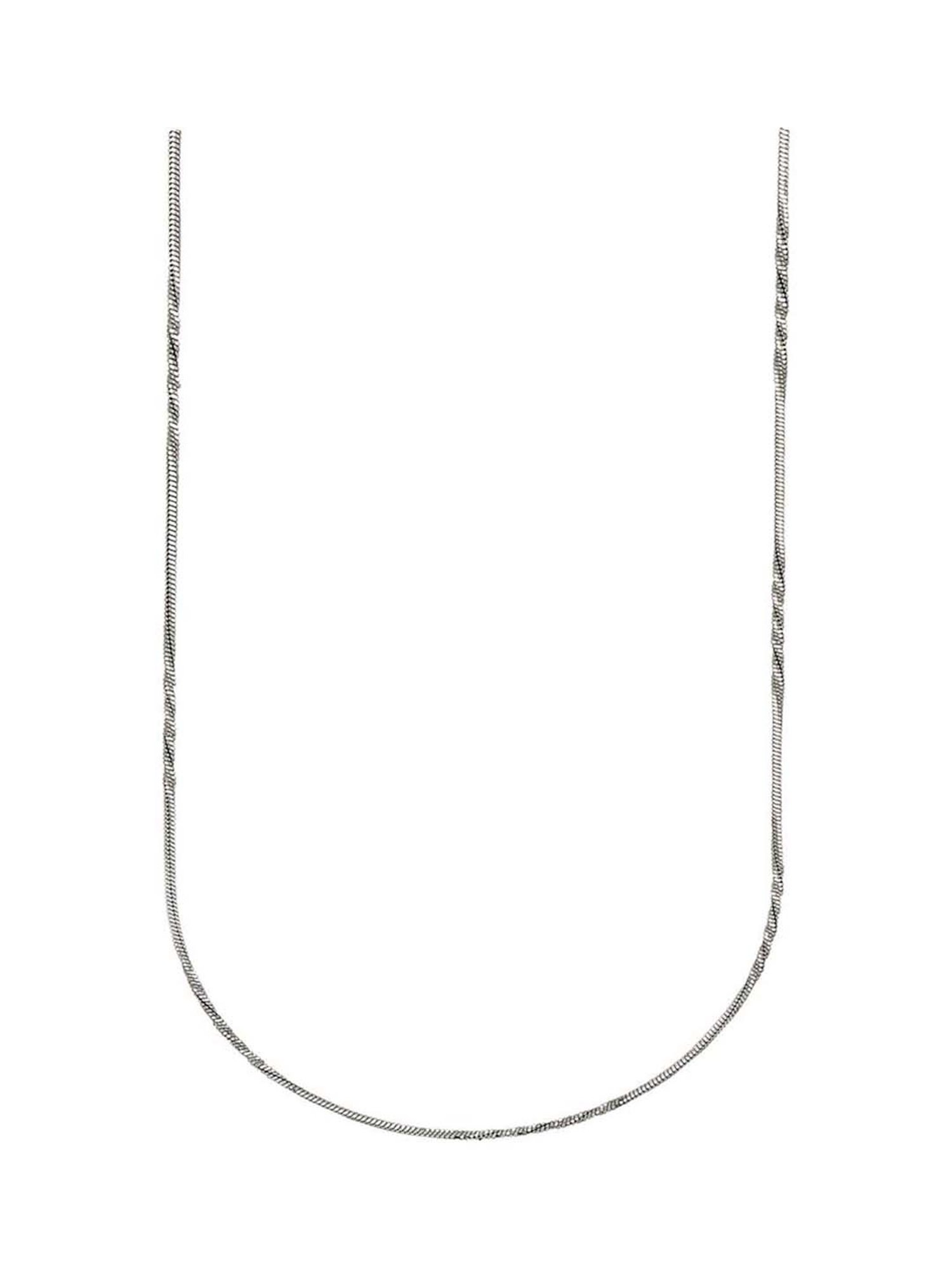 Silberry 92.5 Sterling Silver Chain for Women