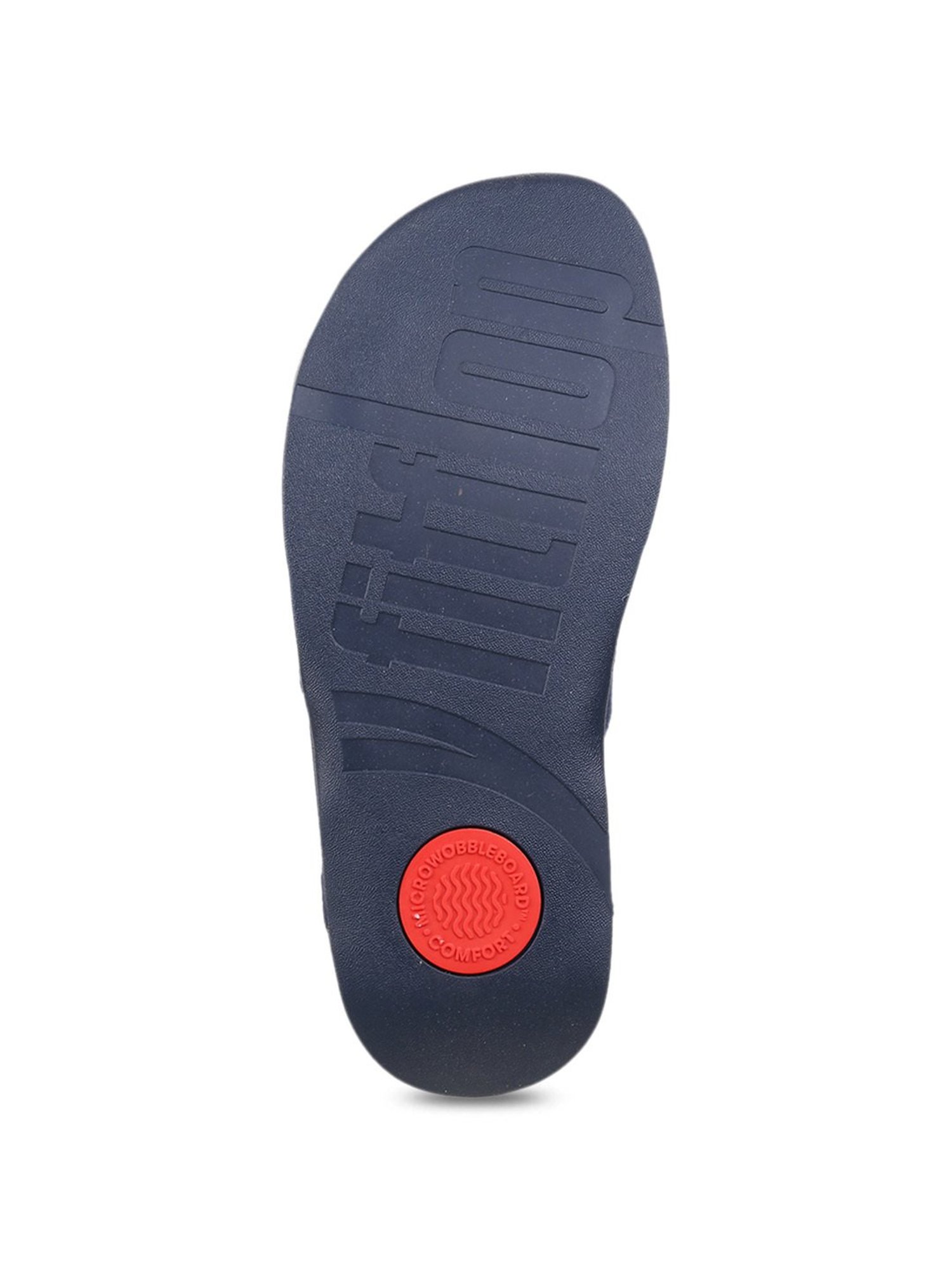 FitFlop Men's Navy Cross Strap Sandals