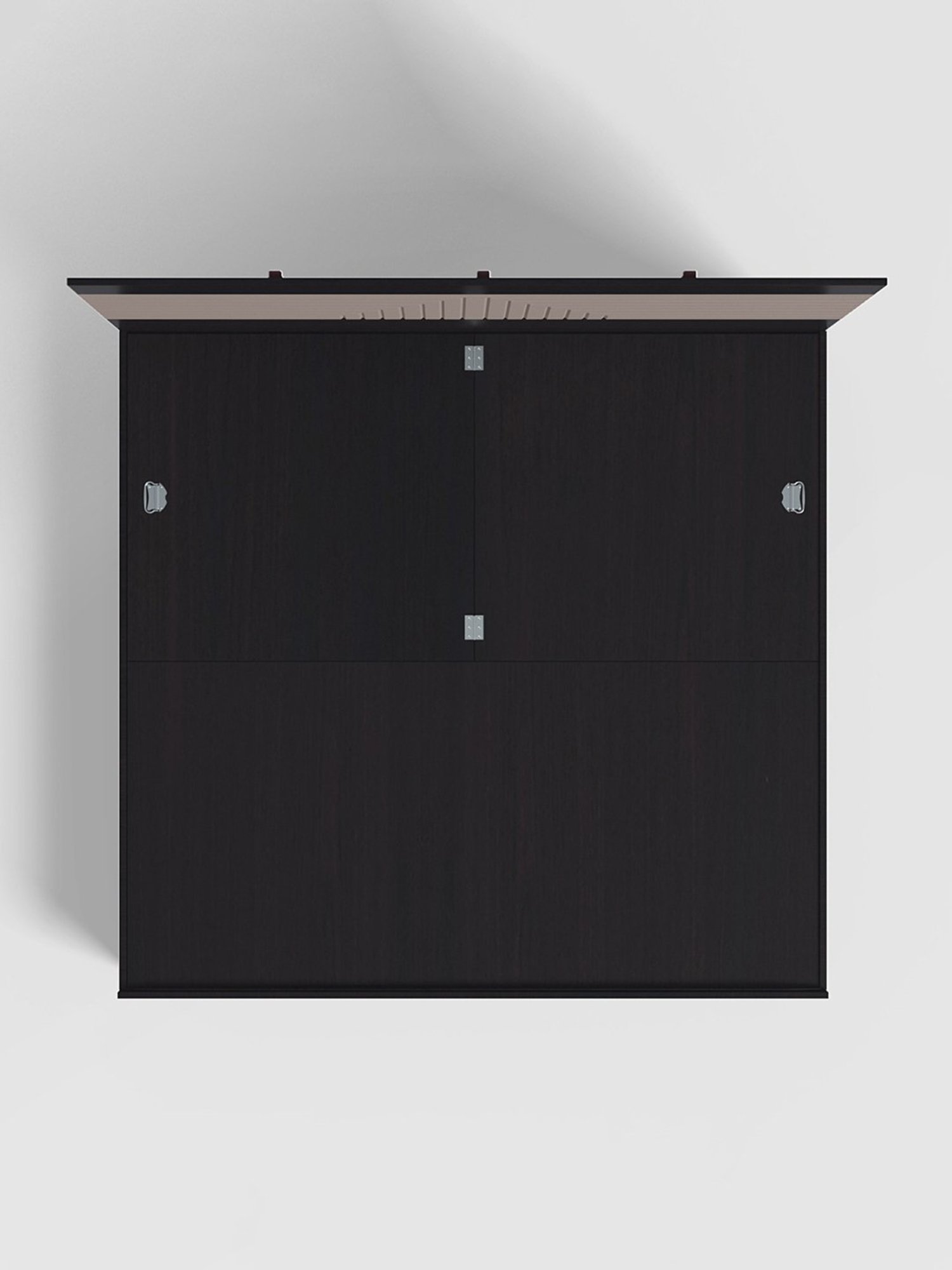 Nilkamal Riva Black Engineered Wood King Size Bed with Storage