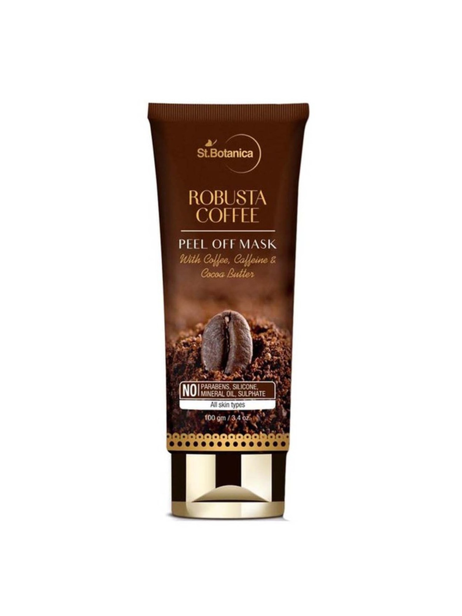 St.Botanica Robusta Coffee Peel Off Mask - 100 gm