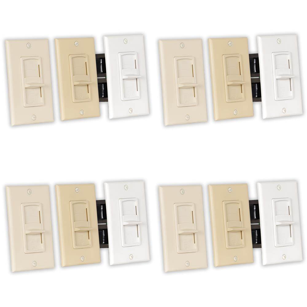 Theater Solutions TSVCS Speaker Volume Control 3 Color White Ivory Almond 4 Pack