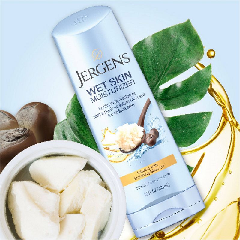 Jergens Wet Skin Shea Oil Body Lotion - 10oz