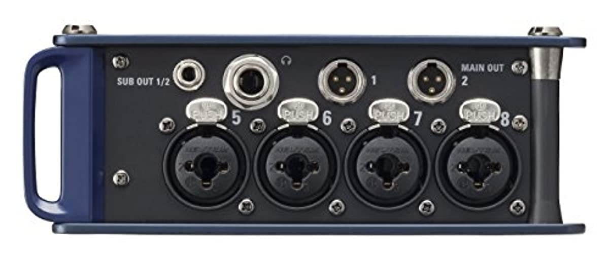 Zoom F8n Professional Field Recorder/Mixer, Audio for Video, 24-bit/192 kHz Recording, 10 Channel Recorder, 8 XLR/TRS Inputs, Timecode, Ambisonics Mode, Battery Powered, Dual SD Card Slots