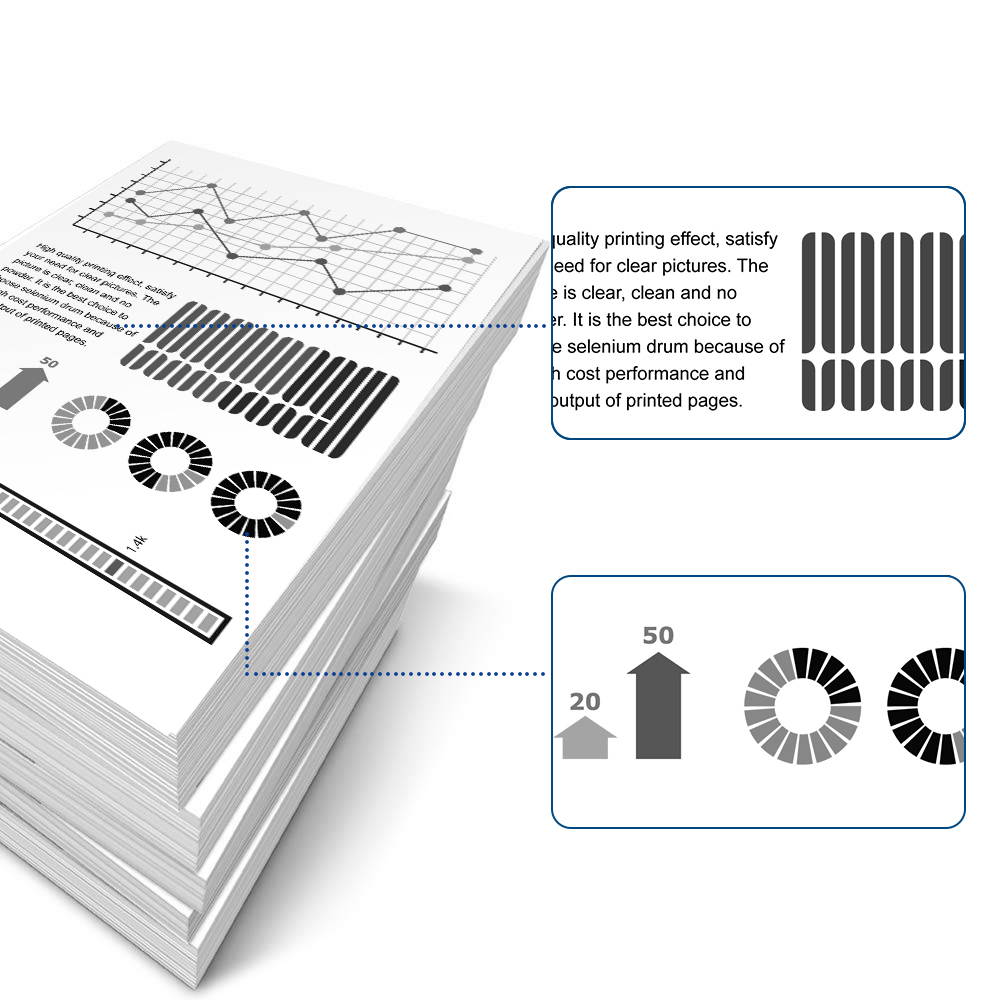 CF258A 58A Compatible Toner Cartridge (Black-2PK) For HP LaserJet Pro M428 M428fdw M404 M404n M404dn Without Chip