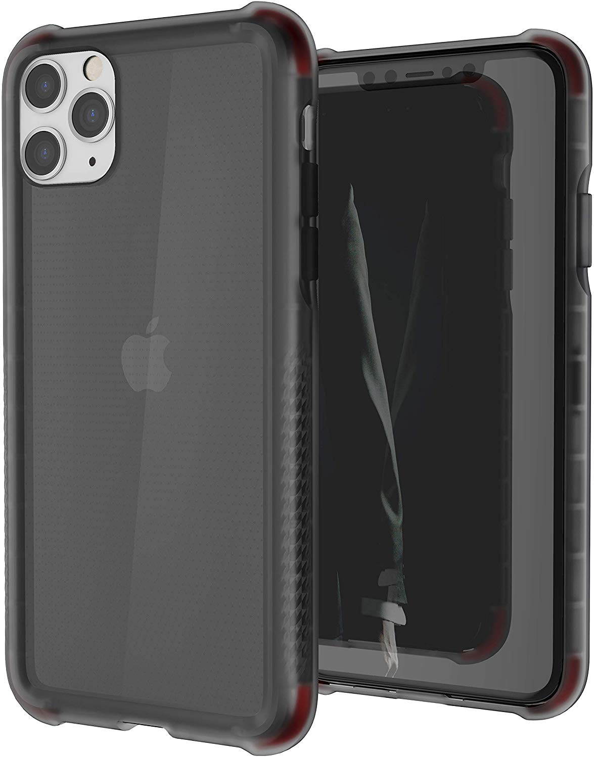 Ghostek Covert Clear iPhone 11 Pro Max Case with Super Slim Fit Design and Grip Bumper Shockproof Heavy Duty Protection Wireless Charging Compatible for 2019 iPhone 11 Pro Max (6.5 Inch) - (Clear)