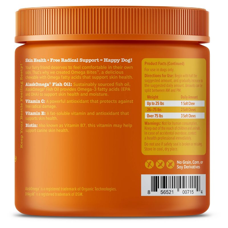 Zesty Paws Omega Bites - 90ct