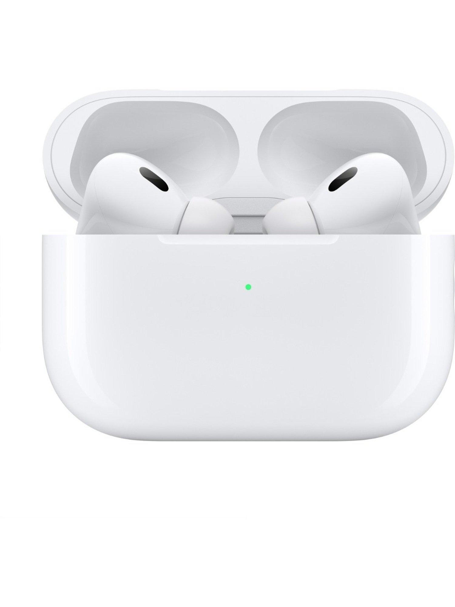 Apple AirPods Pro 2nd generation with MagSafe Case Bluetooth Earbuds (White, True Wireless)