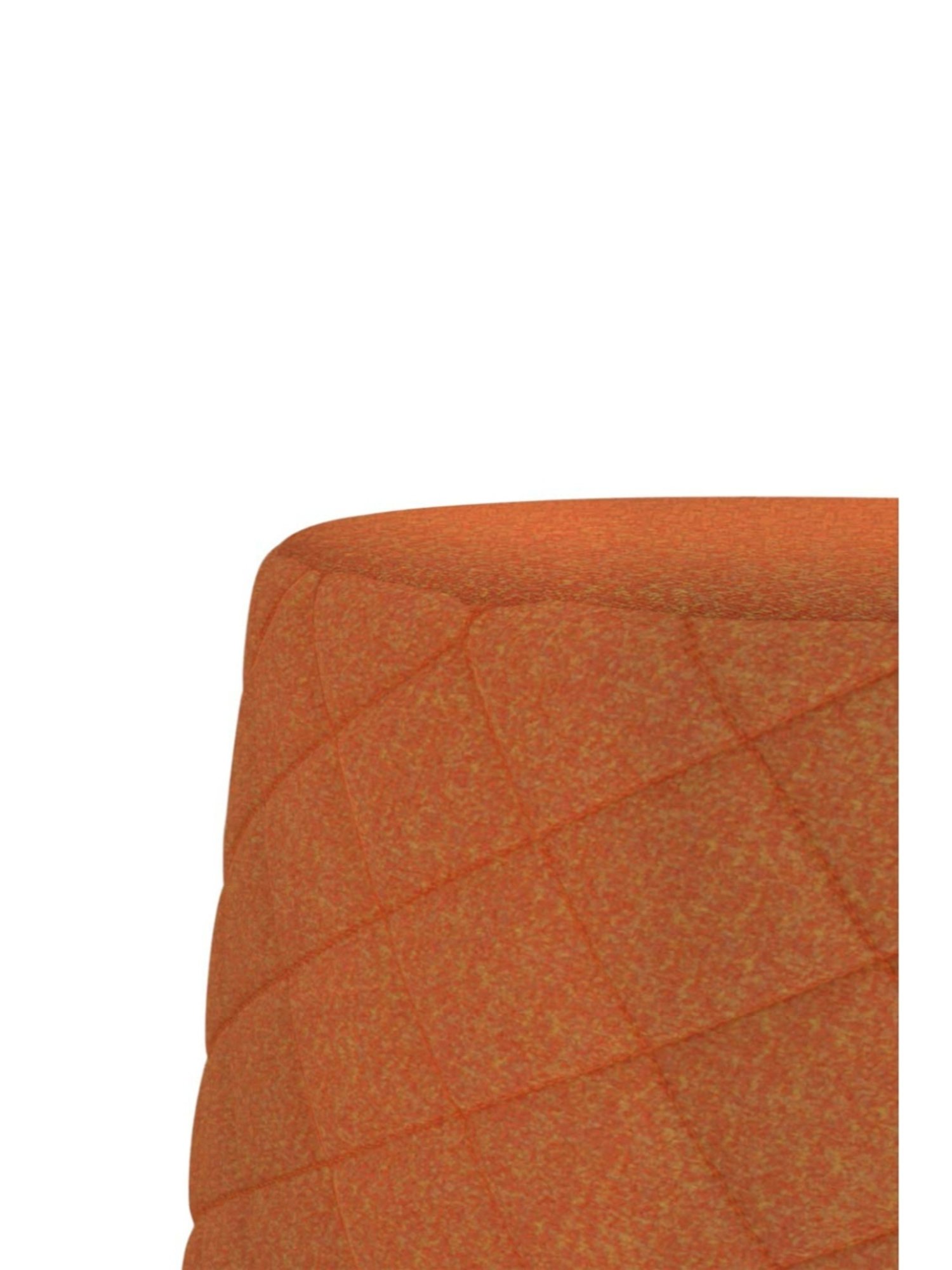 Godrej Interio Drift ?Citron Green Plywood Pouf (1 Year Warranty)