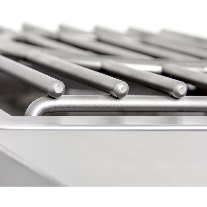 Blaze LTE Built-In Natural Gas High Performance Power Burner W/ Wok Ring & Stainless Steel Lid BLZ-PBLTE-NG