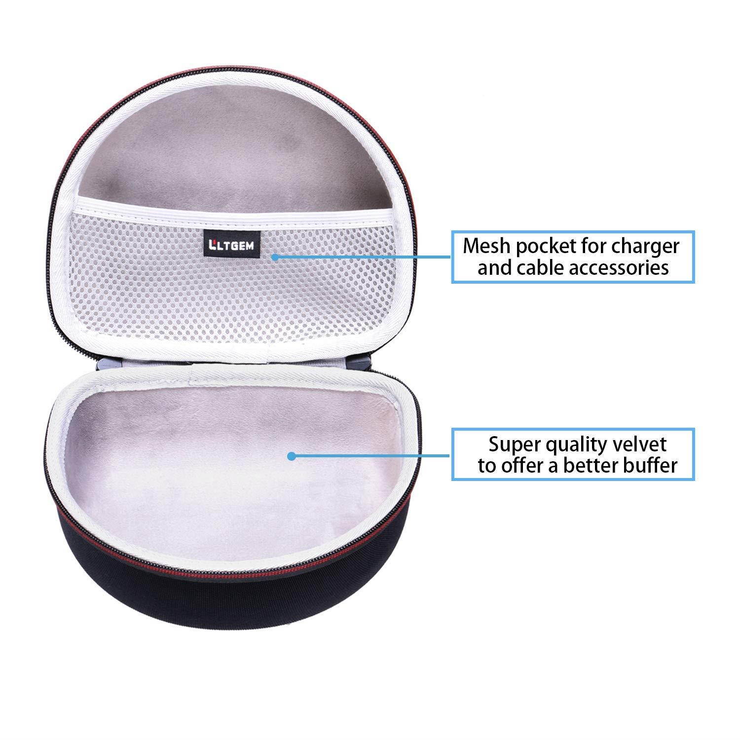 LTGEM Case for Audio-Technica ATH-M50x/M50/M70X/M40x/M30x/M50xMG Professional Studio Monitor Headphones