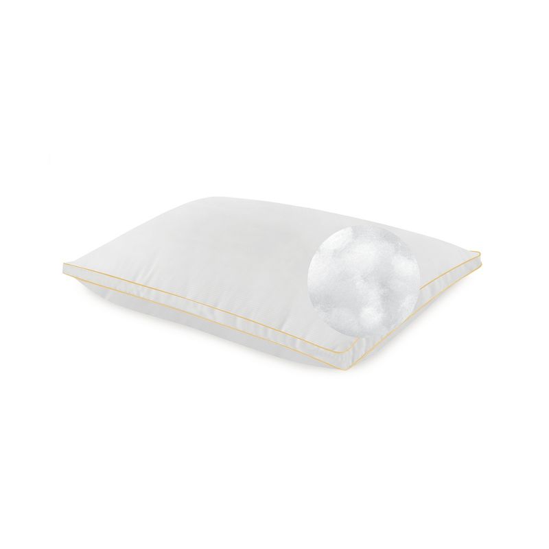 SensorPEDIC Essentials Medium Support Standard Gusseted Fiber Bed Pillow