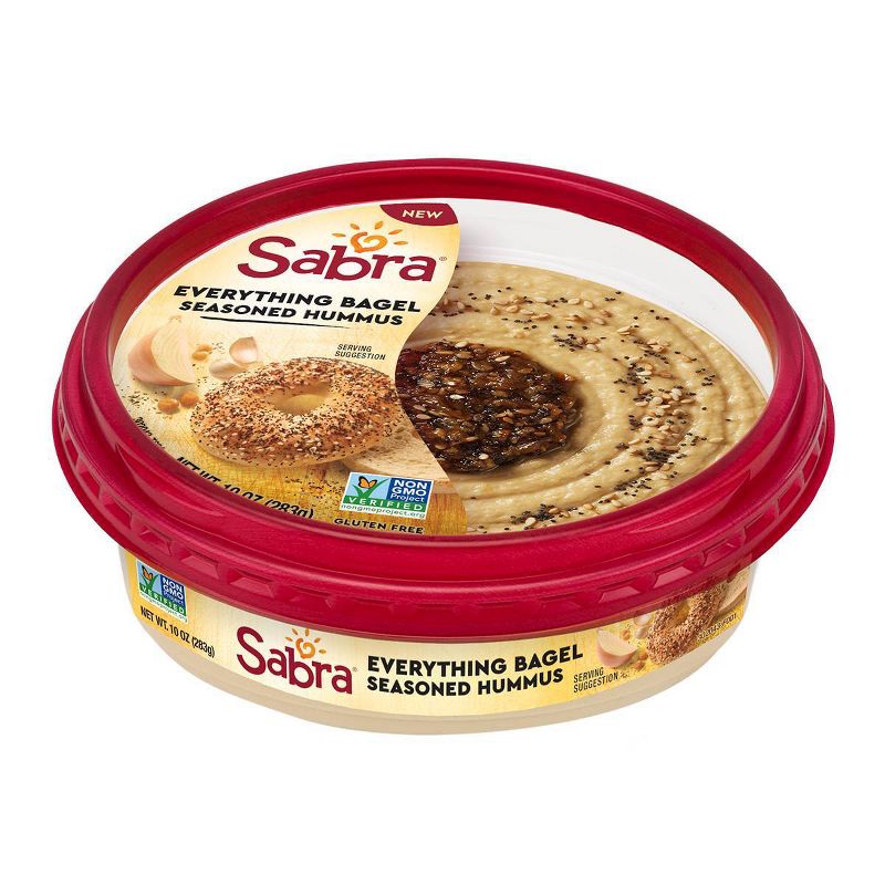 Sabra Everything Bagel Hummus - 10oz