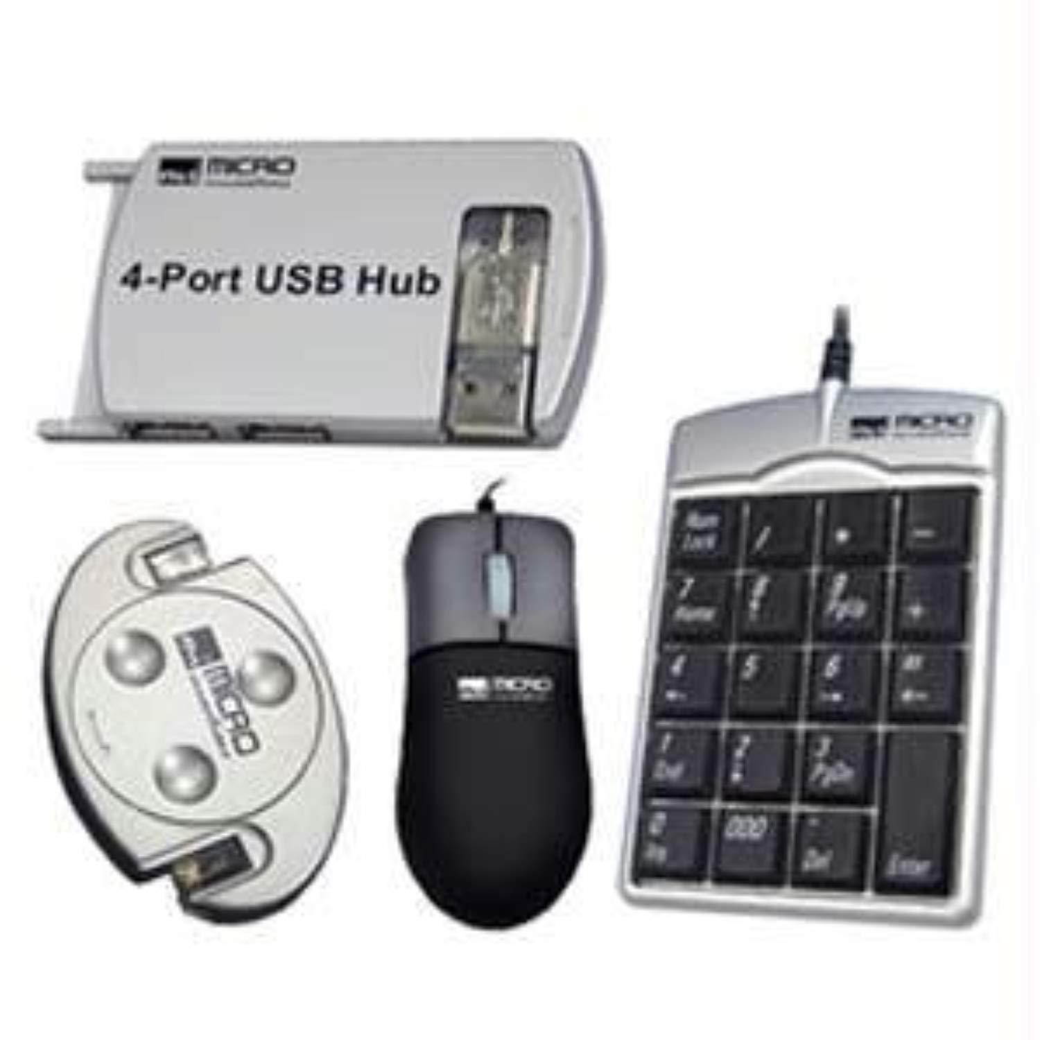 Micro Innovations USB333K 4-Port USB Hub