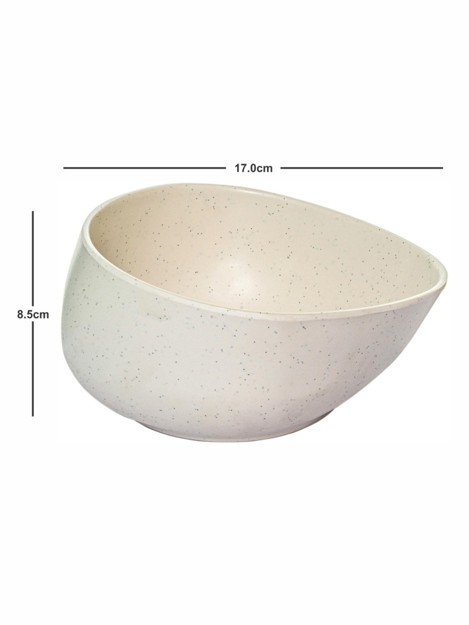 Stehlen White Melamine Retro Bowl - Set of 2